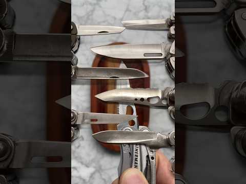 How many knives is too many? #pocketdump #edc #leatherman #swissarmyknife #edcknife