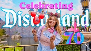Celebrating Disneyland’s 70th Anniversary! | Walt Disney New Animatronic and Tasty Disney Treats!
