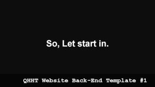 WP - How to Log-in on your QHHT Website Back-End Template #1.