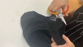 TTSQC-woman underwear inspection -Internal padding check