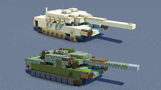 Minecraft M1 Thumper CATTB Tank Tutorial