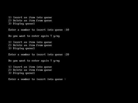 Queue basics | Program | Codesimplified