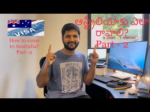 How to come to Australia?ఆస్ట్రేలియాకు ఎలా రావాలి? Part - 2 #teluguvlogs#life#india#migration#india