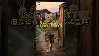 Warm and happy orange cat family #cat #aicat #fatcat #orangecat #animals