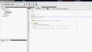 NetBeans PHP Tutorial - How To Make A Login System #8