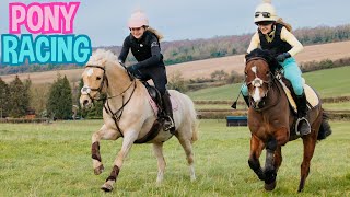 POPCORN GOES PONY RACING!!