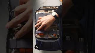 Bellroy Travel Collection. Multilayered organization.
