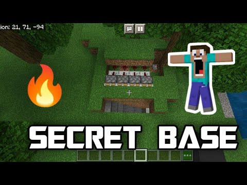 How to make Best Hidden Secret Base in Minecraft