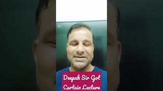 Deepak Sir Received Curtain Lecture - Feeling Dejected #englishvocabulary #ytshorts #deepaksir
