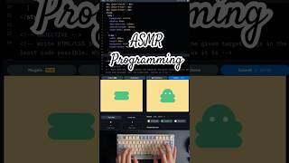 CSS Battle 20th July: ASMR Coding Keyboard Only #coding #asmr #cssbattle #aulaf75 #webdev #keyboard