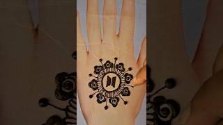 Easy And Simple BTS Mehandi Design||#shorts #mehndi #trickmehndidesign #btsmehndi #daddyjeon