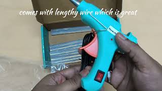   🔥 Hot Glue Gun Review | Best Budget Craft Tool from Amazon 🔥@CraftCartDiaries #unboxing #amazon