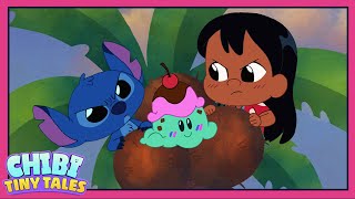 Lilo & Stitch Chibis |🍦Ice Cream on the Run | Chibi Tiny Tales | @disneychannelanimation