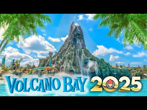 Universal Volcano Bay SLIDES & ATTRACTIONS 2025 | Universal Orlando Resort
