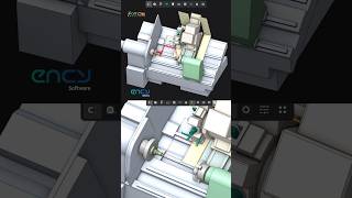 ENCY CAM Turn Mill PUMA 1500SY #encycam #sprutcam #cadcam #cadcamcnc #cadcamsolution