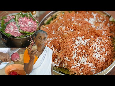 Tasty & Soft Beetroot Idiyappam | Breakfast Recipe