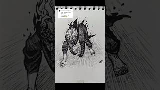 Okarun, speed drawing #dandadan #okarun #anime #drawing #animeart #animedrawing #art #fyp #shorts