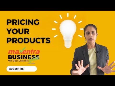 Pricing your Products