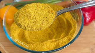 Homemade Chicken Seasoning Recipe //NO MSG//Detailed Recipe@MasofsKitchen