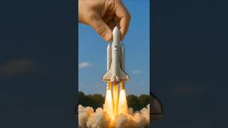 Mini Rocket Launch: Epic Blast-Off in Hand-Controlled Style – AI Generated! #aivideos