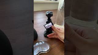Meet my new baby 🩶 #djiosmopocket3 #vlogcam #dji #aestheticcaptions
