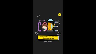 #Learning coding is as important as learning to read