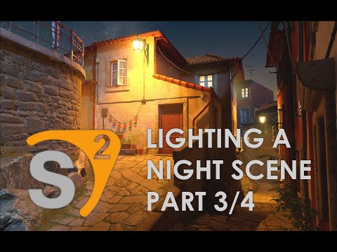 Lighting a Night Time Scene in Source 2's Hammer [Part 3 / 4]