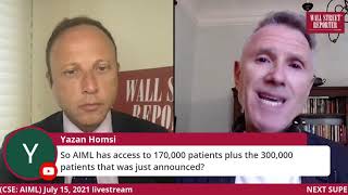 AI/ML Innovation (OTC: AIMLF) (CSE: AIML) NEXT SUPER STOCK 7/15/21 livestream
