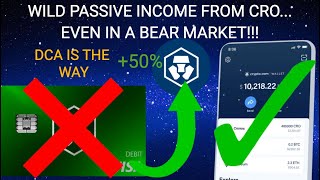 CRO COIN DEFI STAKING CALCULATIONS 50% MIN. RETURN!!! CRYPTO.COM DEFI WALLET