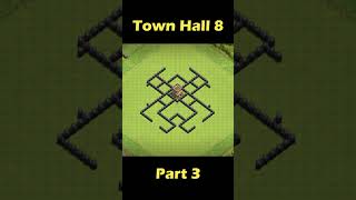 [BASE 03] TH8 Most Powerfull TOP10 Base 2025 [With Copy Link] | TH8 Base Layouts #th8 #th8base #coc