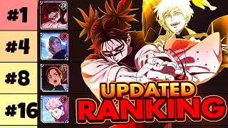 *UPDATED* TOP 20 UNITS RANKED IN JJK PHANTOM PARADE CHOSO & SUPPORT POWERCREEP! (Tier List)