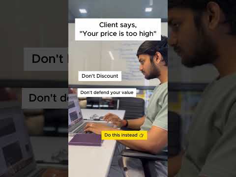 Reframe from cost-based thinking to results-based thinking. 🚀 #client #freelancing #price #zunction