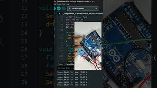 DHT11 Sensor Test with Arduino | Temperature & Humidity Monitor | EEEian Arena