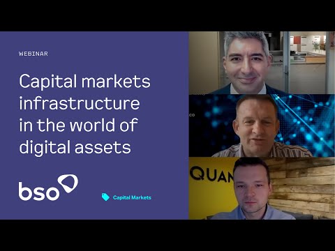 🌐 Capital markets infrastructure in the world of digital assets