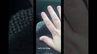 #nails #short Round one of BIAB! No more biting my nails!! 💅 #biab #nailsofti