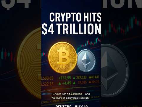 Crypto Hits $4 Trillion — Is This the Next Bull Run? #technews