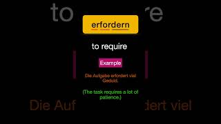 how to pronounce "erfordern"