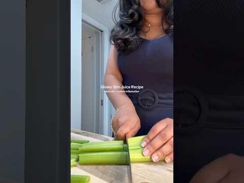 Green Glow Juice Recipe 🥒🥝✨#selfcare #greenjuice