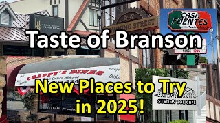 Taste of Branson: New Restaurants to Try Around Branson Missouri in 2025