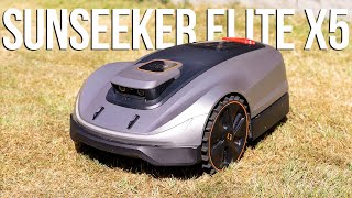2025 Newest Sunseeker Elite X5 Robot Lawn Mower Review - Never Mow Your Lawn Again!