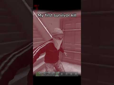 My first survivor kill #shorts