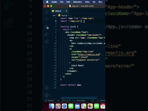 Metamask Authentication in React w/ Moralis in 60 seconds #shorts