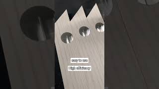 How to drill hinge holes?#machine #easytouse  #door