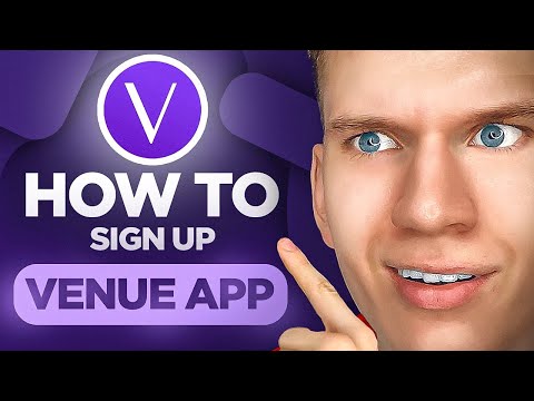 How to Sign Up in VenueApp | Full Step-By-Step Register & Verify in Venue App Guide