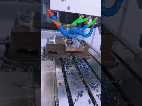 CNC machining center 鏡面效果#cnc加工中心 #工廠實拍視頻 #生產車間現場 #五軸加工