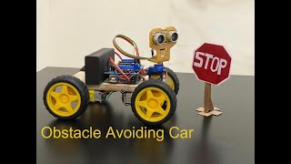 Obstacle Avoiding Arduino Car