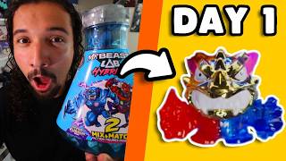 Unboxing HYPER FUSION MrBeast Lab Swarms! (Day 1)