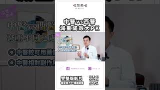 中醫vs西醫減重成效大PK