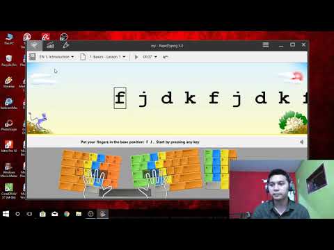 How to use RAPID TYPING