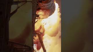 Northrop Grumman's giant SLS booster suffers unexpected event during test #shorts